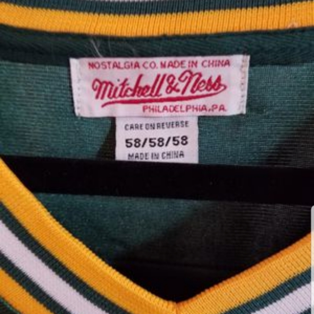 Authentic Reggie White Mitchell & Ness Throwback J - Picture 3 of 5